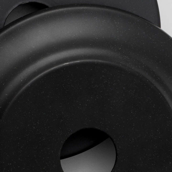 ##Antique Hardware## Byron 3 Light Matte Black Outdoor Post