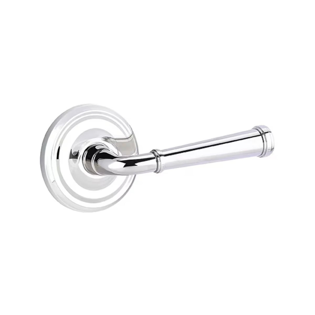 Emtek Solid Brass Merrimack Lever With Regular Rosette (Several Finishes Available)