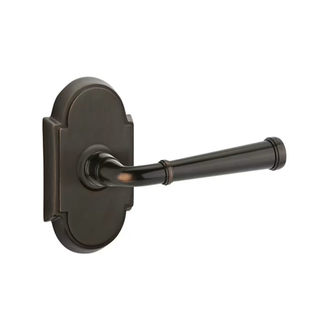 Emtek Solid Brass Merrimack Lever With #8 Rosette (Several Finishes Available)