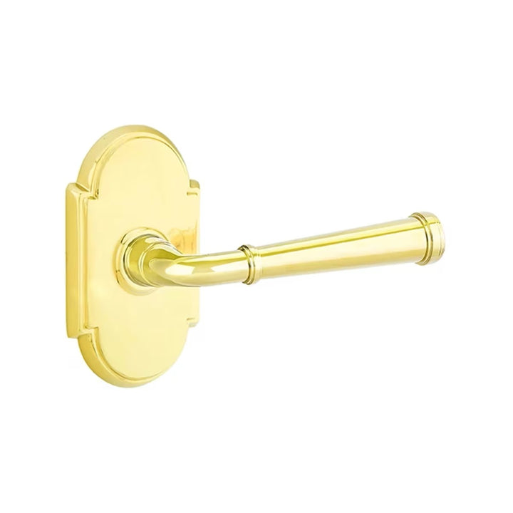 Emtek Solid Brass Merrimack Lever With #8 Rosette (Several Finishes Available)