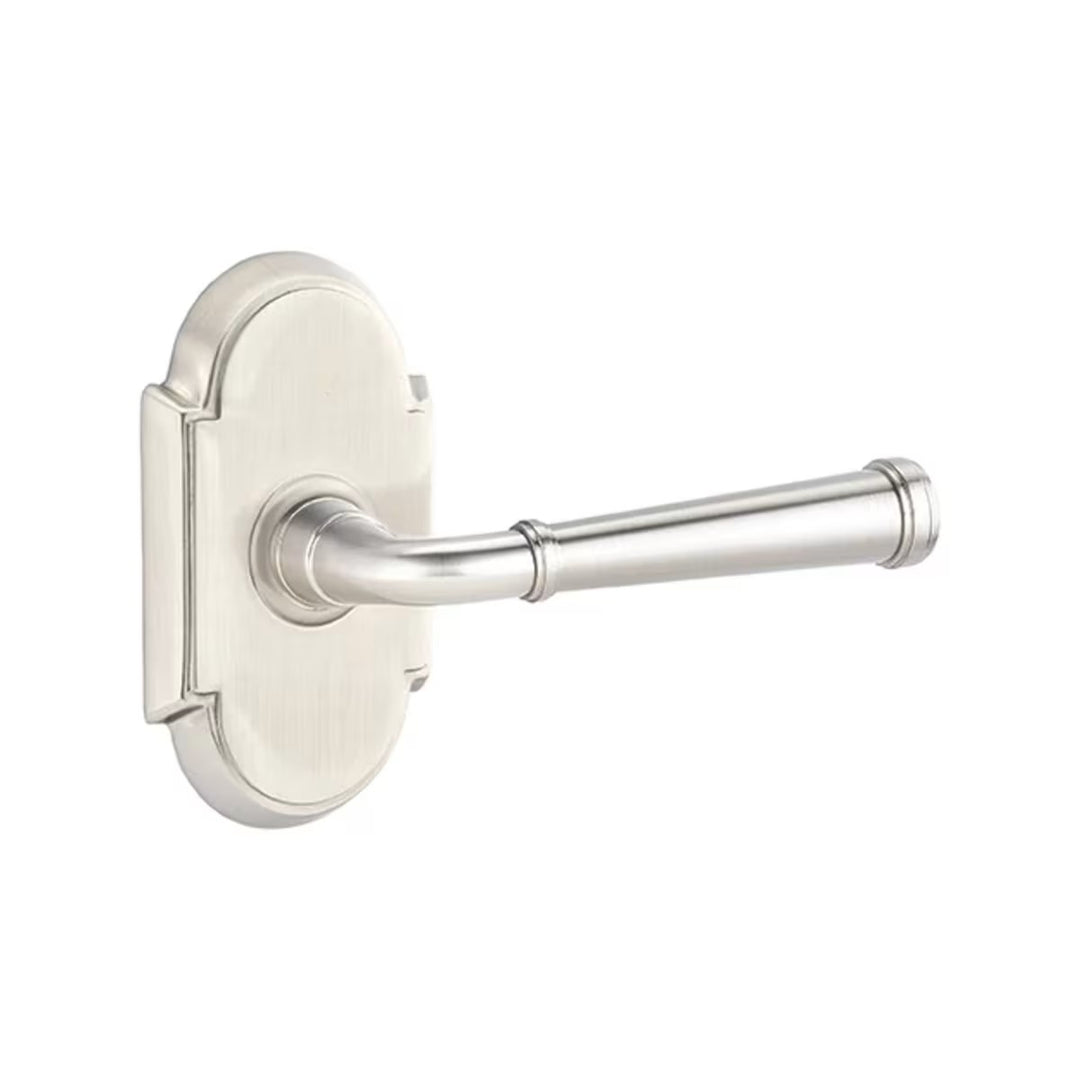 Emtek Solid Brass Merrimack Lever With #8 Rosette (Several Finishes Available)