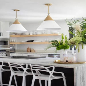 ##Antique Hardware## Mica Pendant