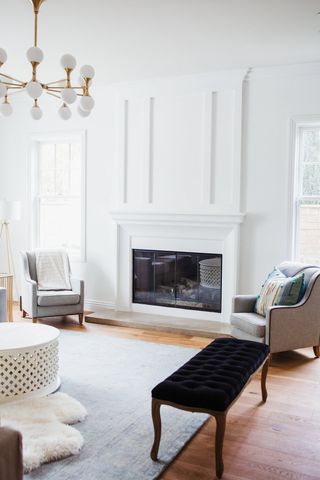 ##Antique Hardware## Coolidge Flush Mount