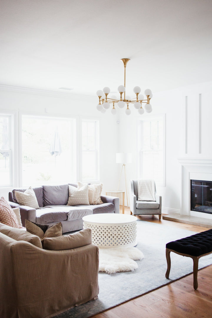 ##Antique Hardware## Coolidge Flush Mount