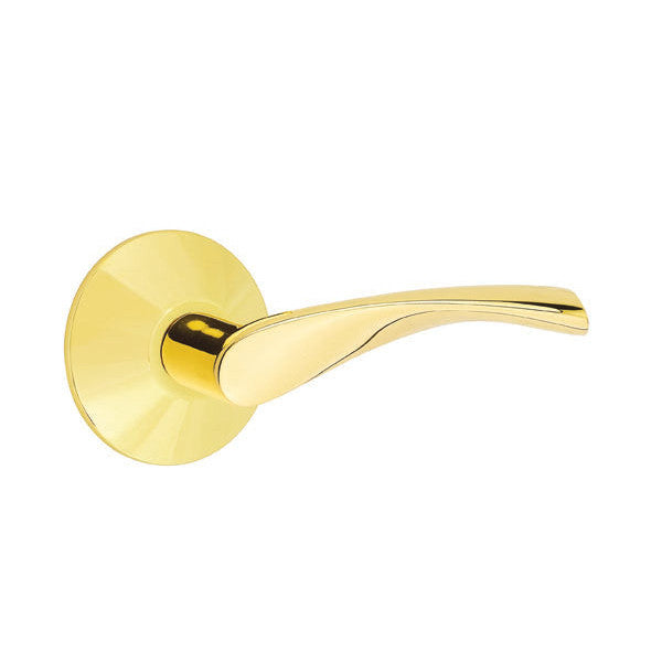 ##Antique Hardware## Emtek Solid Brass Triton Lever With Modern Rosette (Several Finish Options)