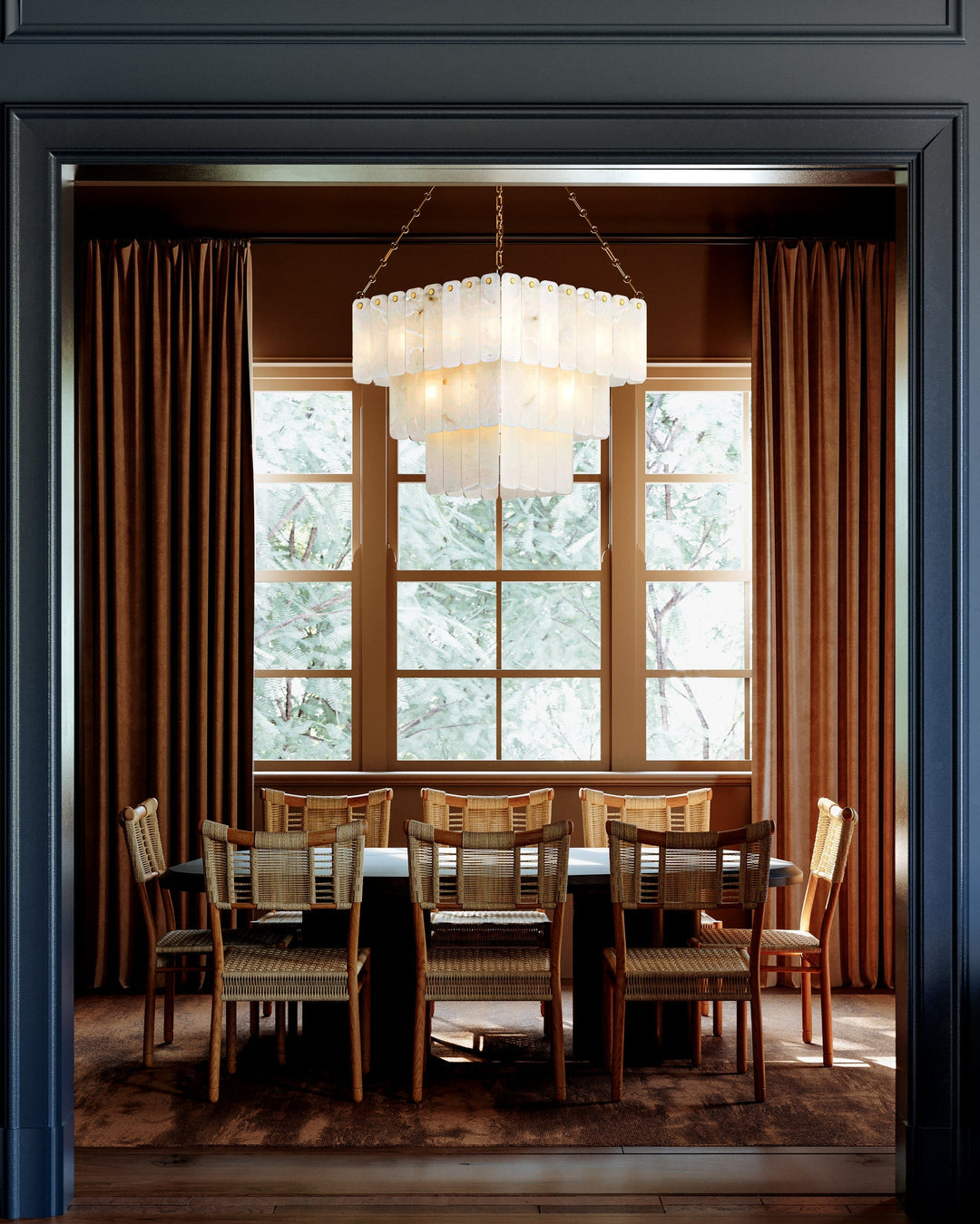 ##Antique Hardware## MOISSANITE CHANDELIER