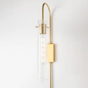 ##Antique Hardware## Nettie Plug-In Sconce