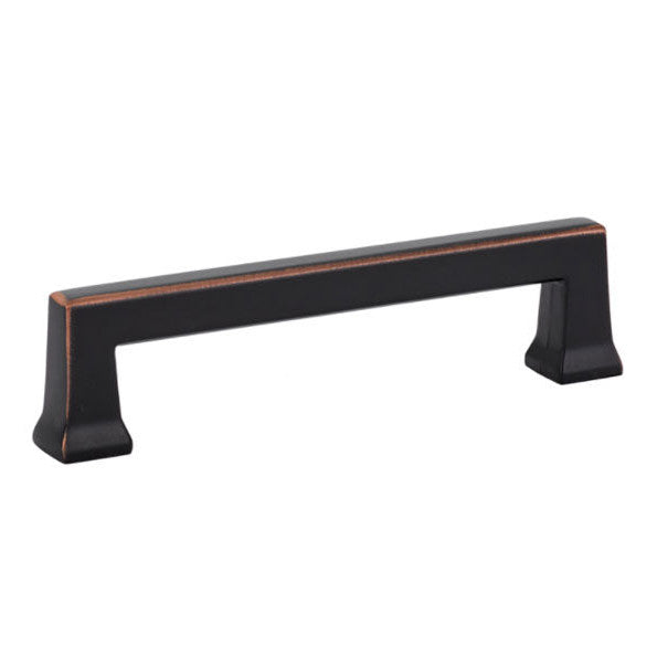 ##Antique Hardware## 6 5/8 Inch (6 Inch c-c) Solid Brass Alexander Pull