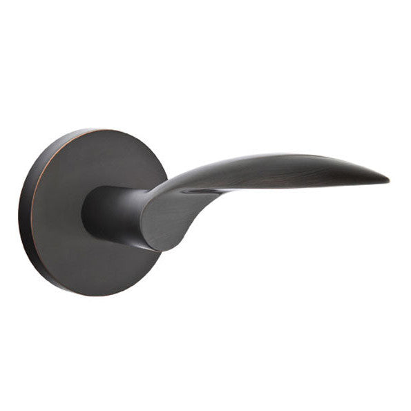 ##Antique Hardware## Emtek Solid Brass Mercury Lever With Disk Rosette (Several Finish Options)