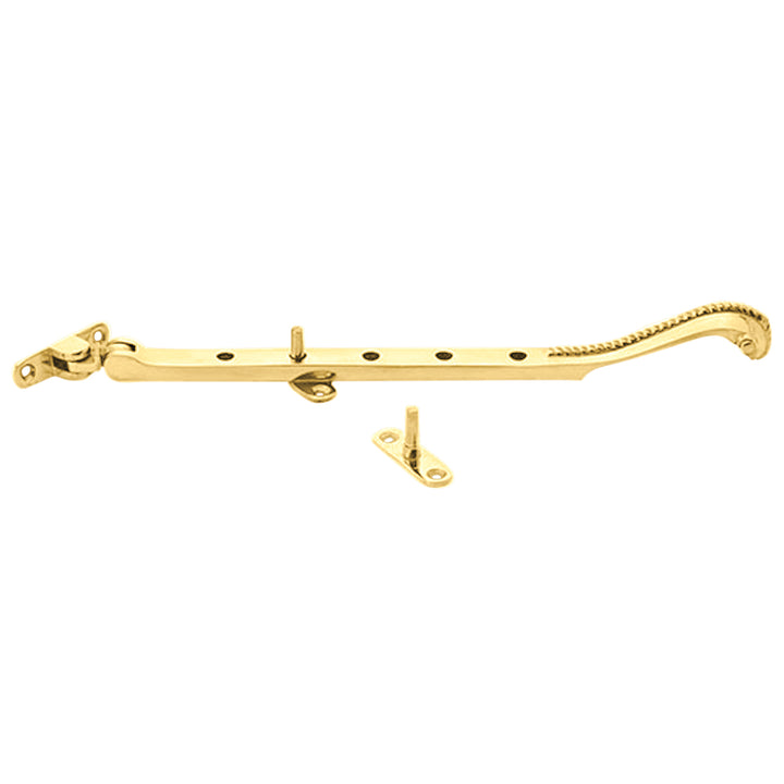 10 Inch Georgian Rope Casement Window Stay (Several Finishes Available)