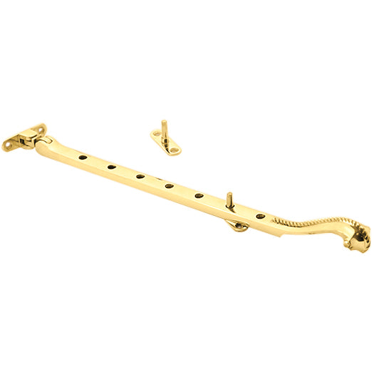 12 Inch Georgian Rope Casement Window Stay (Several Finishes Available)