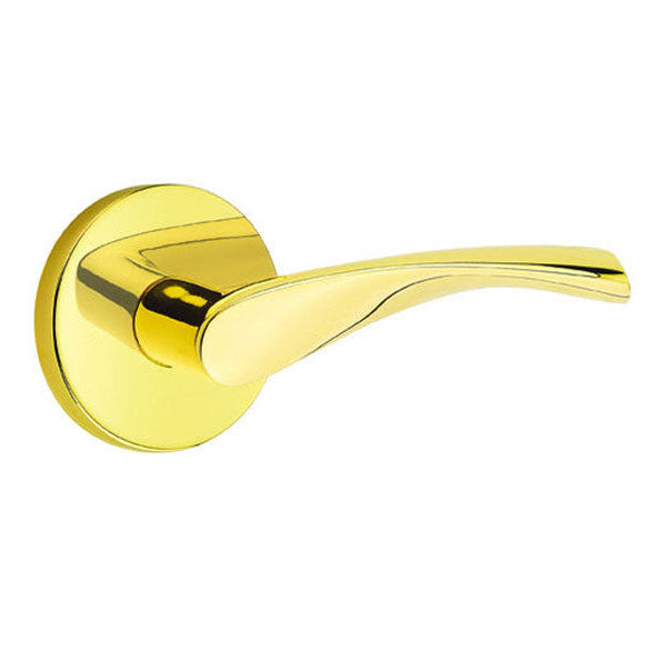 ##Antique Hardware## Emtek Solid Brass Triton Lever With Disk Rosette (Several Finish Options)