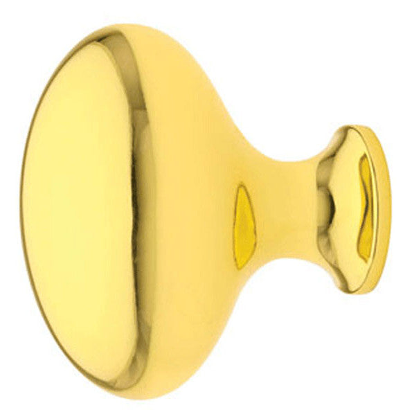 ##Antique Hardware## 1 1/4 Inch Emtek Solid Brass Egg Cabinet and Furniture Knob