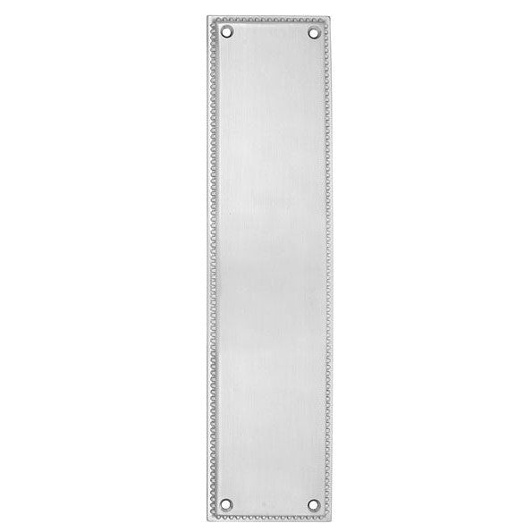 ##Antique Hardware## 12 Inch Solid Brass Knoxville Push Plate (Several Finishes Available)