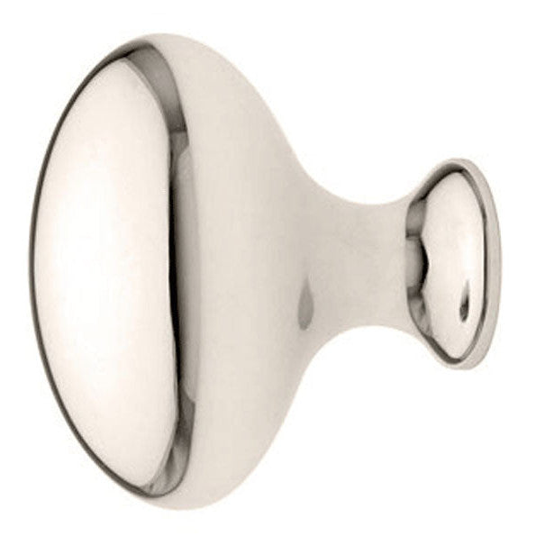 ##Antique Hardware## 1 1/4 Inch Emtek Solid Brass Egg Cabinet and Furniture Knob