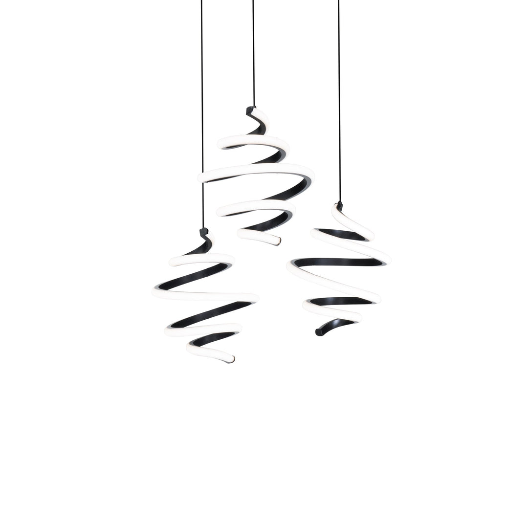 ##Antique Hardware## Whirl Multi-Light 4-CCT Pendant