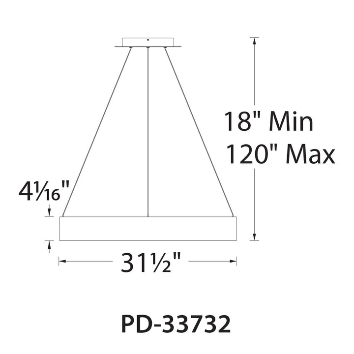 ##Antique Hardware## Corso LED Pendant