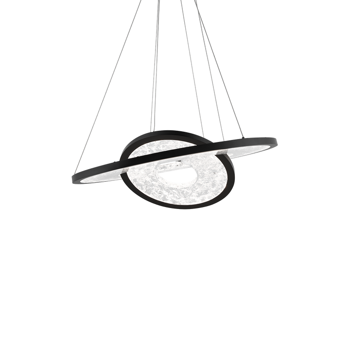 Jupiter Chandelier Ceiling Light LED 27 inch Black