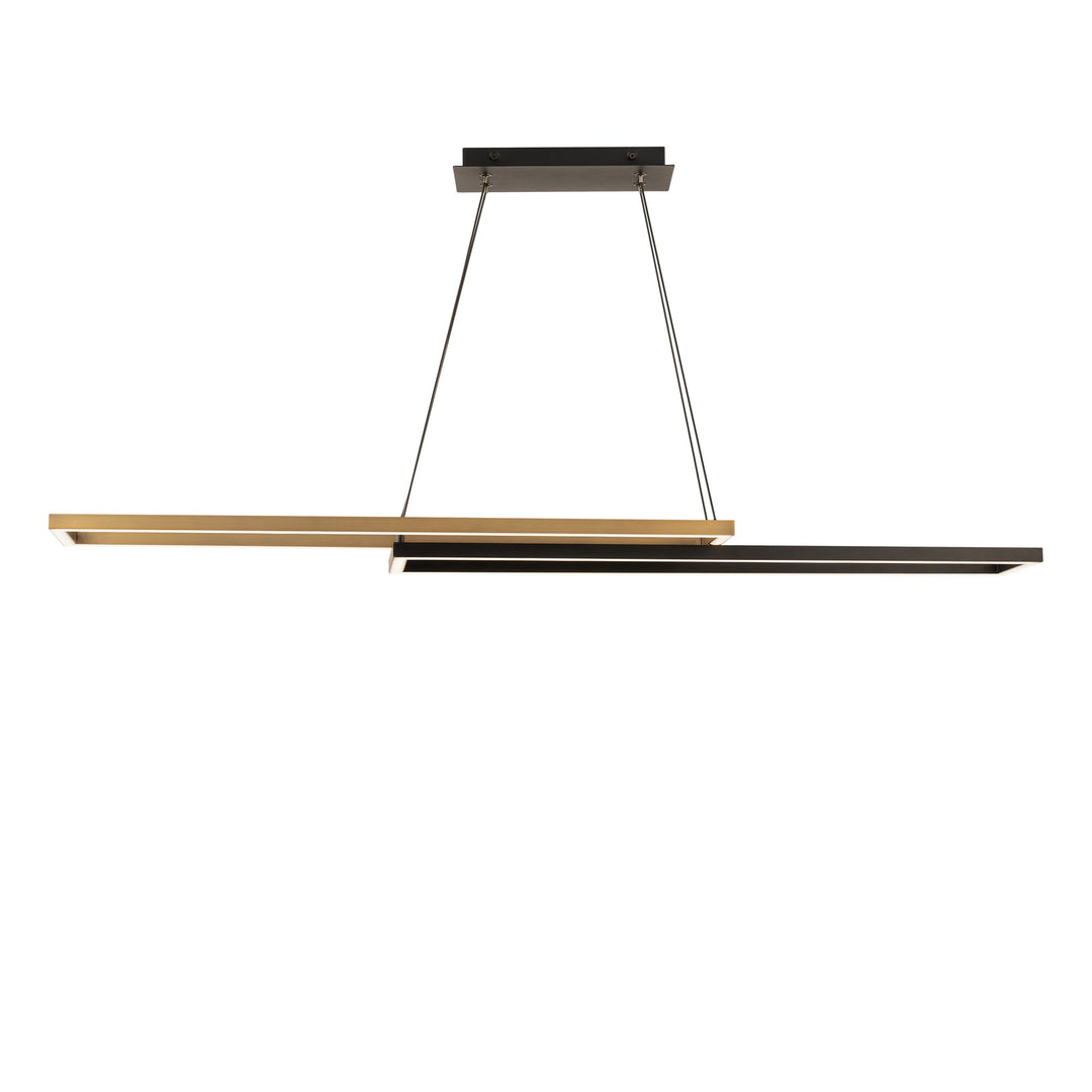 ##Antique Hardware## Double Entendre LED Linear Pendant
