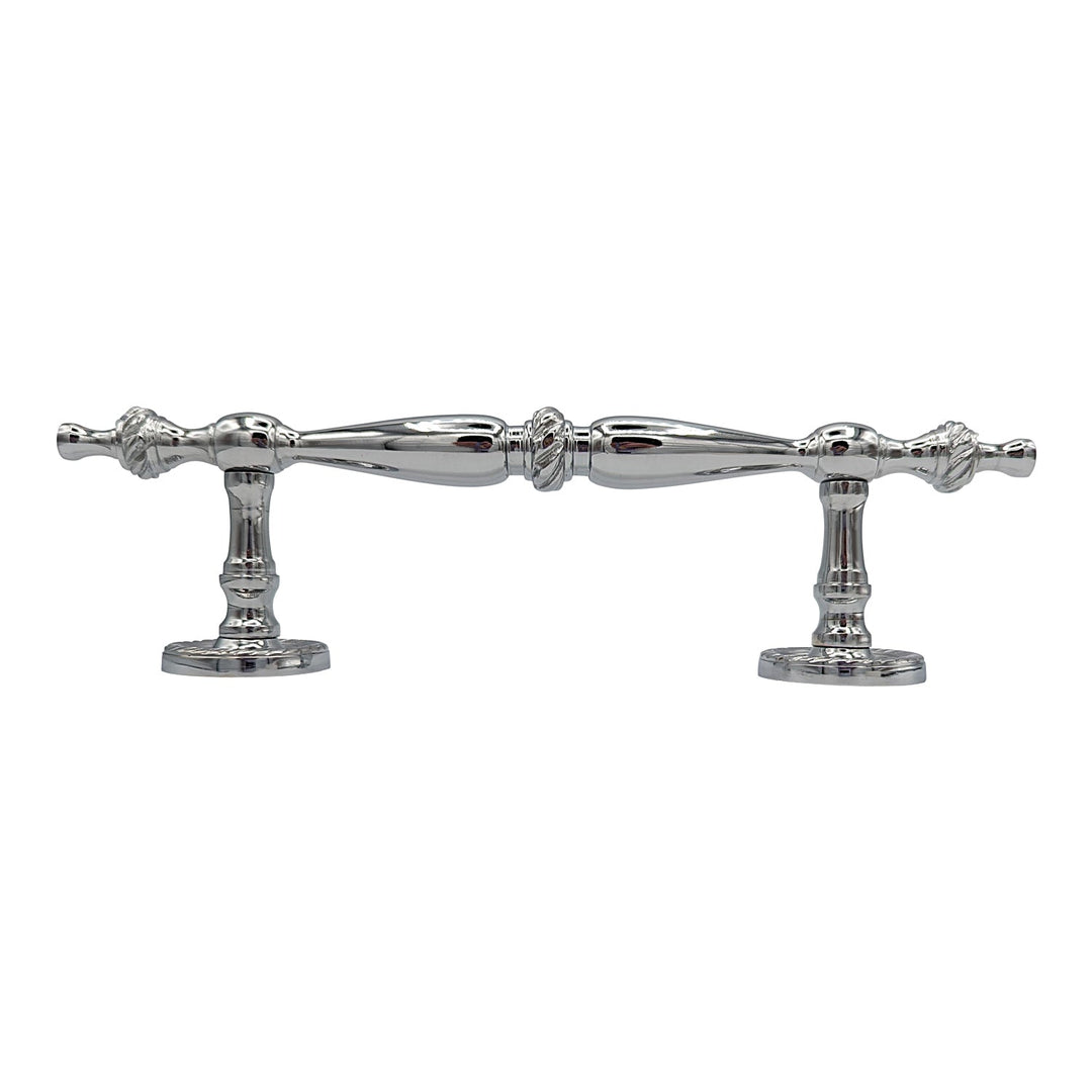 ##Antique Hardware## 9 1/2 Inch Overall (6 Inch C-C) Solid Brass Rope Style Handle (Several Finishes Available)