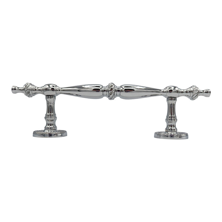 ##Antique Hardware## 9 1/2 Inch Overall (6 Inch C-C) Solid Brass Rope Style Handle (Several Finishes Available)