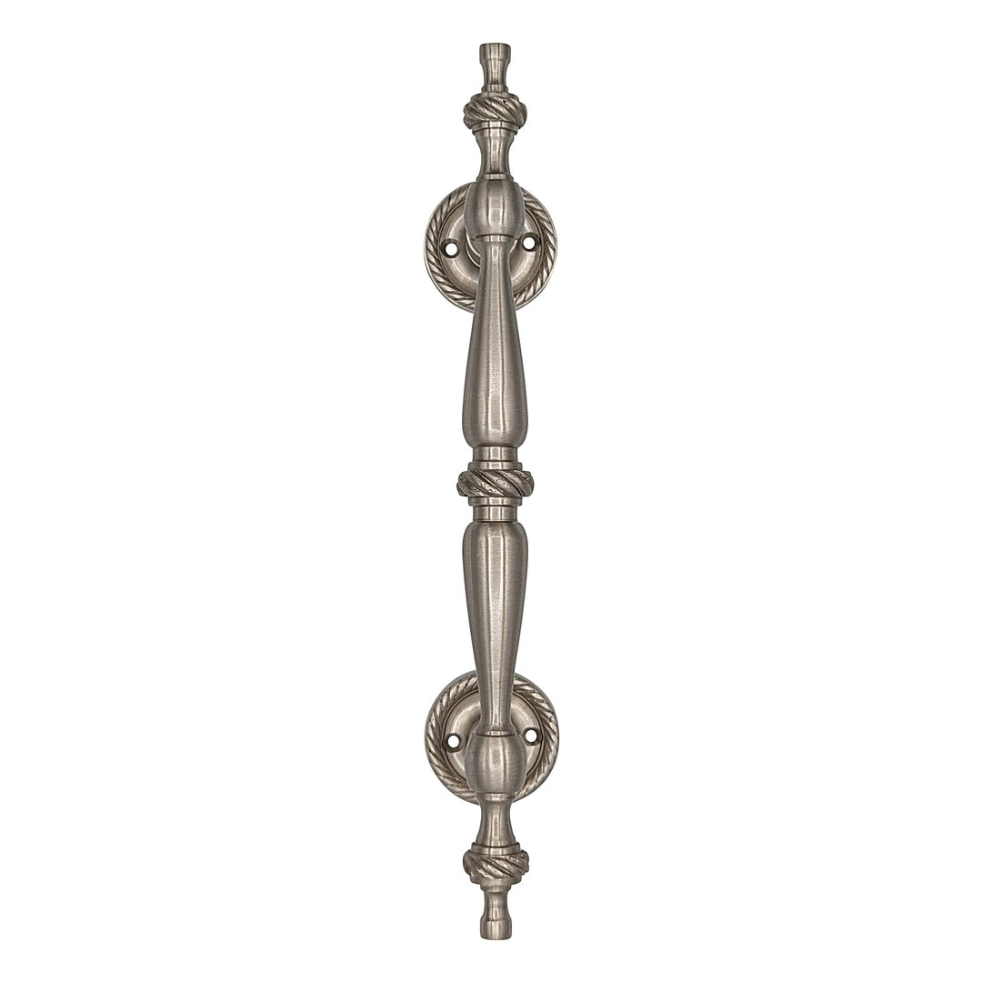 ##Antique Hardware## 9 1/2 Inch Overall (6 Inch C-C) Solid Brass Rope Style Handle (Several Finishes Available)