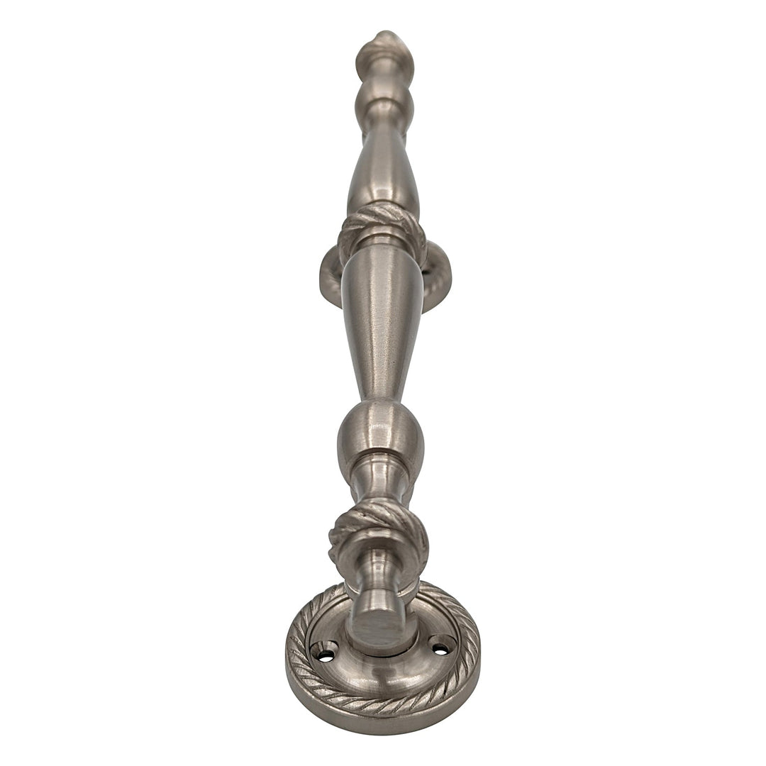 ##Antique Hardware## 9 1/2 Inch Overall (6 Inch C-C) Solid Brass Rope Style Handle (Several Finishes Available)