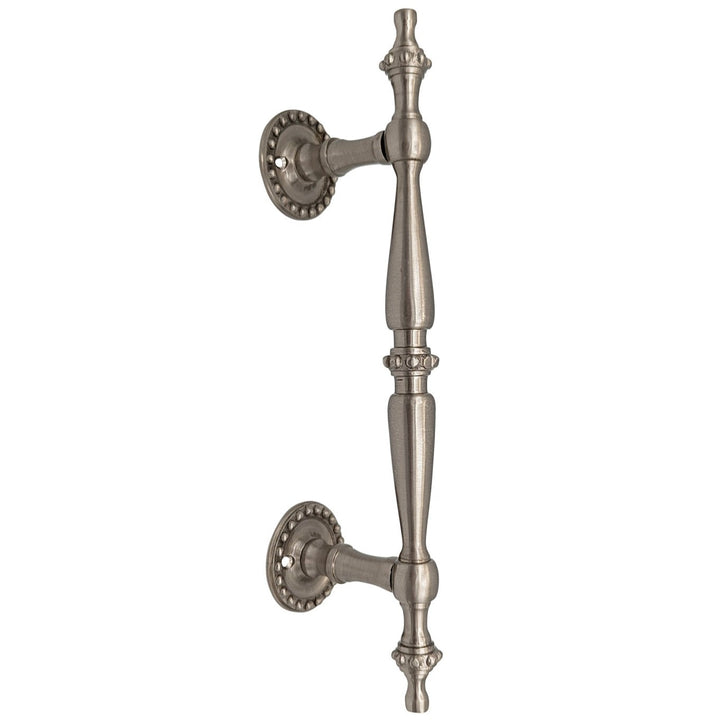 ##Antique Hardware## 9 3/4 Inch Overall (6 Inch C-C) Solid Brass Beaded Style Handle (Several Finishes Available)