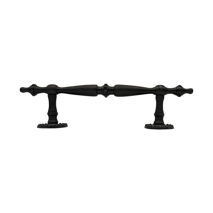 ##Antique Hardware## 9 3/4 Inch Overall (6 Inch C-C) Solid Brass Beaded Style Handle (Several Finishes Available)