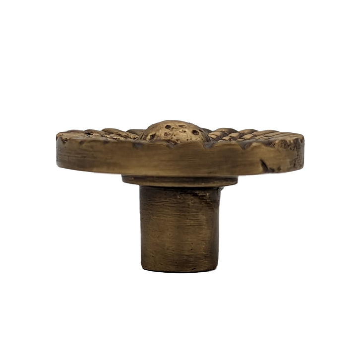##Antique Hardware## 1 Inch Art Deco Style Round Cabinet and Furniture Knob (Several Finishes Available)