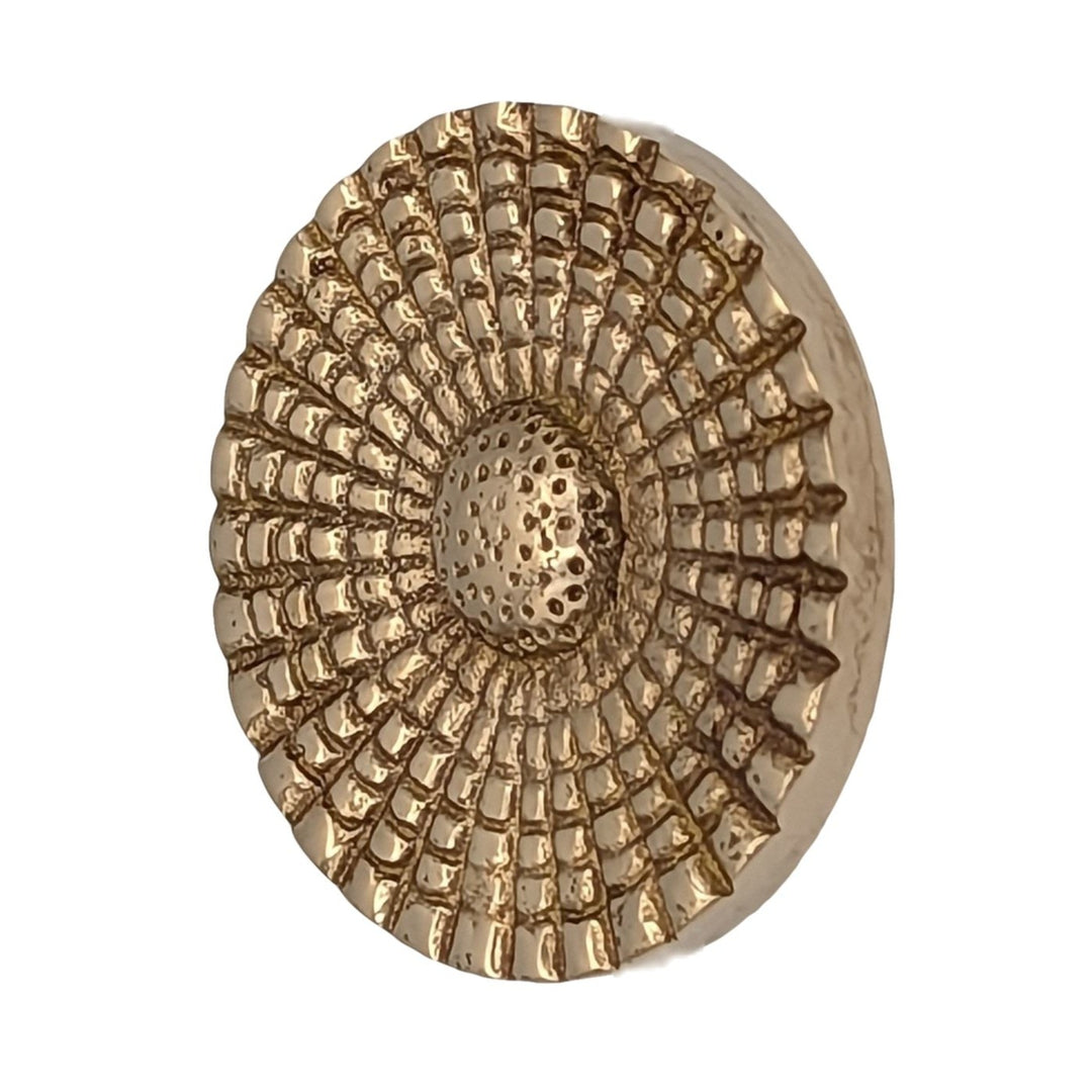 ##Antique Hardware## 1 1/2 Art Deco Style Round Cabinet and Furniture Knob (Several Finishes Available)