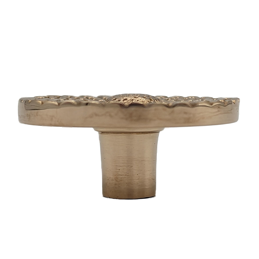 ##Antique Hardware## 1 1/2 Art Deco Style Round Cabinet and Furniture Knob (Several Finishes Available)