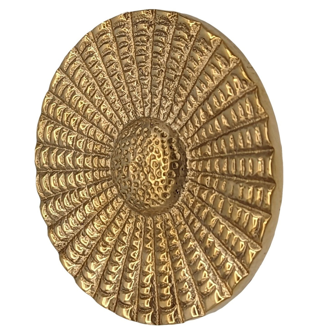 ##Antique Hardware## 2 Inch Solid Brass Art Deco Style Round Cabinet & Furniture Knob (Several Finishes Available)