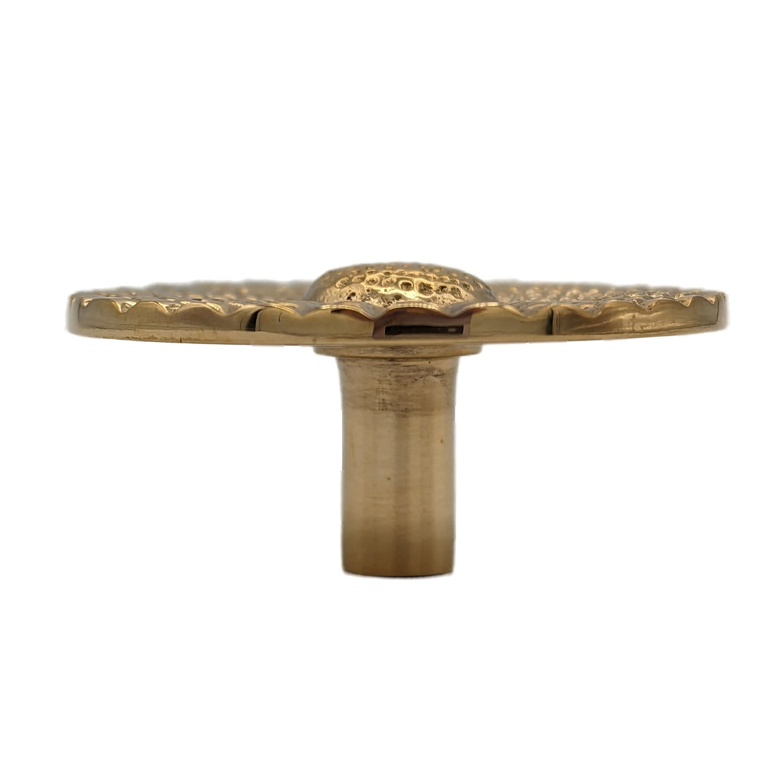 ##Antique Hardware## 2 Inch Solid Brass Art Deco Style Round Cabinet & Furniture Knob (Several Finishes Available)
