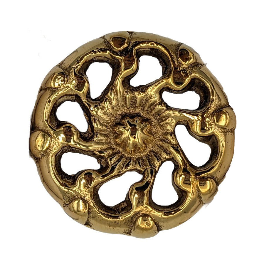 Antique Hardware 1 1/2 Inch Spigot Style Cabinet Knob (Several Finishes Available) CABINET KNOB