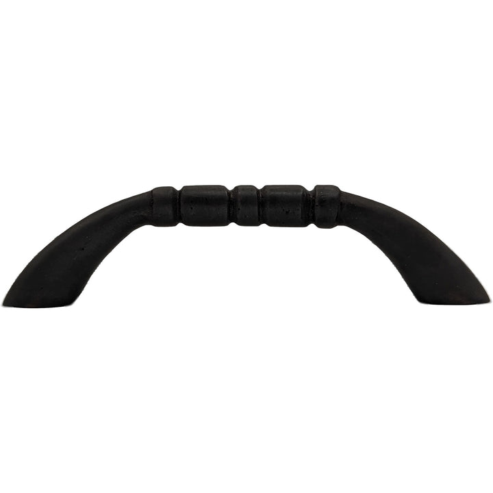 ##Antique Hardware## 3 1/2 Inch Overall (3 Inch c-c) Solid Brass Traditional Pull (Several Finishes Available)