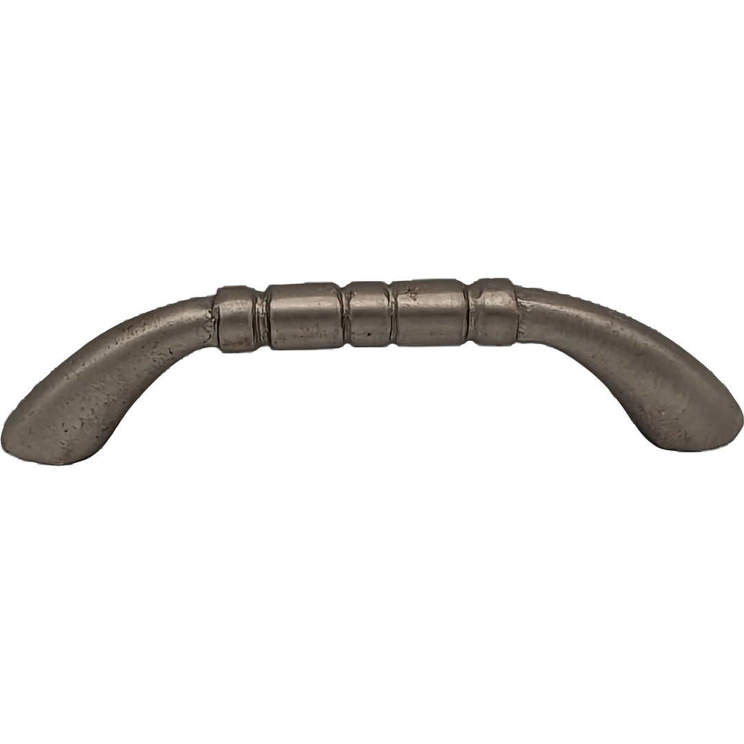 ##Antique Hardware## 3 1/2 Inch Overall (3 Inch c-c) Solid Brass Traditional Pull (Several Finishes Available)