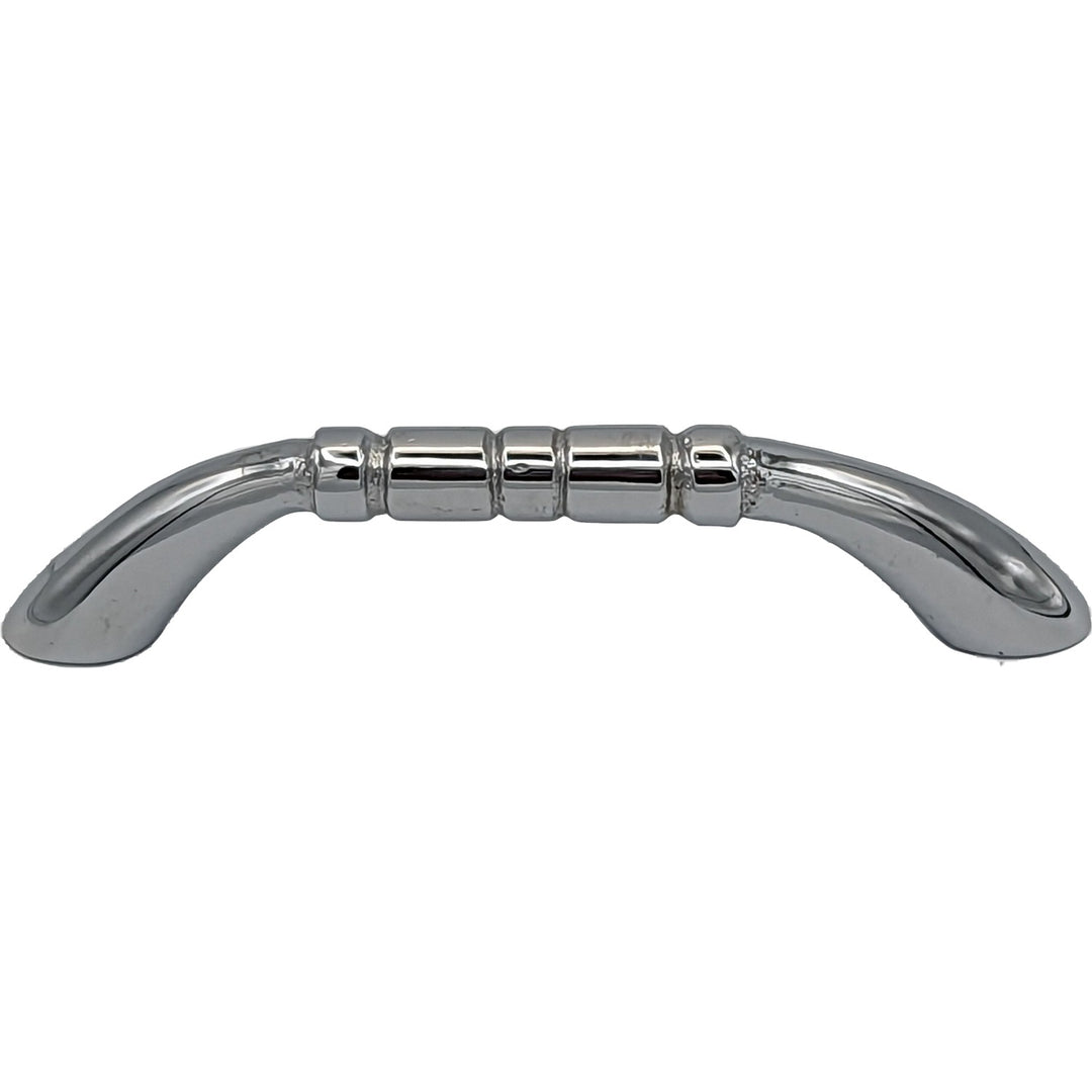 ##Antique Hardware## 3 1/2 Inch Overall (3 Inch c-c) Solid Brass Traditional Pull (Several Finishes Available)