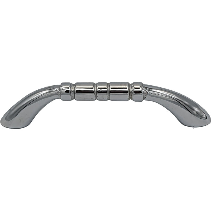 ##Antique Hardware## 3 1/2 Inch Overall (3 Inch c-c) Solid Brass Traditional Pull (Several Finishes Available)