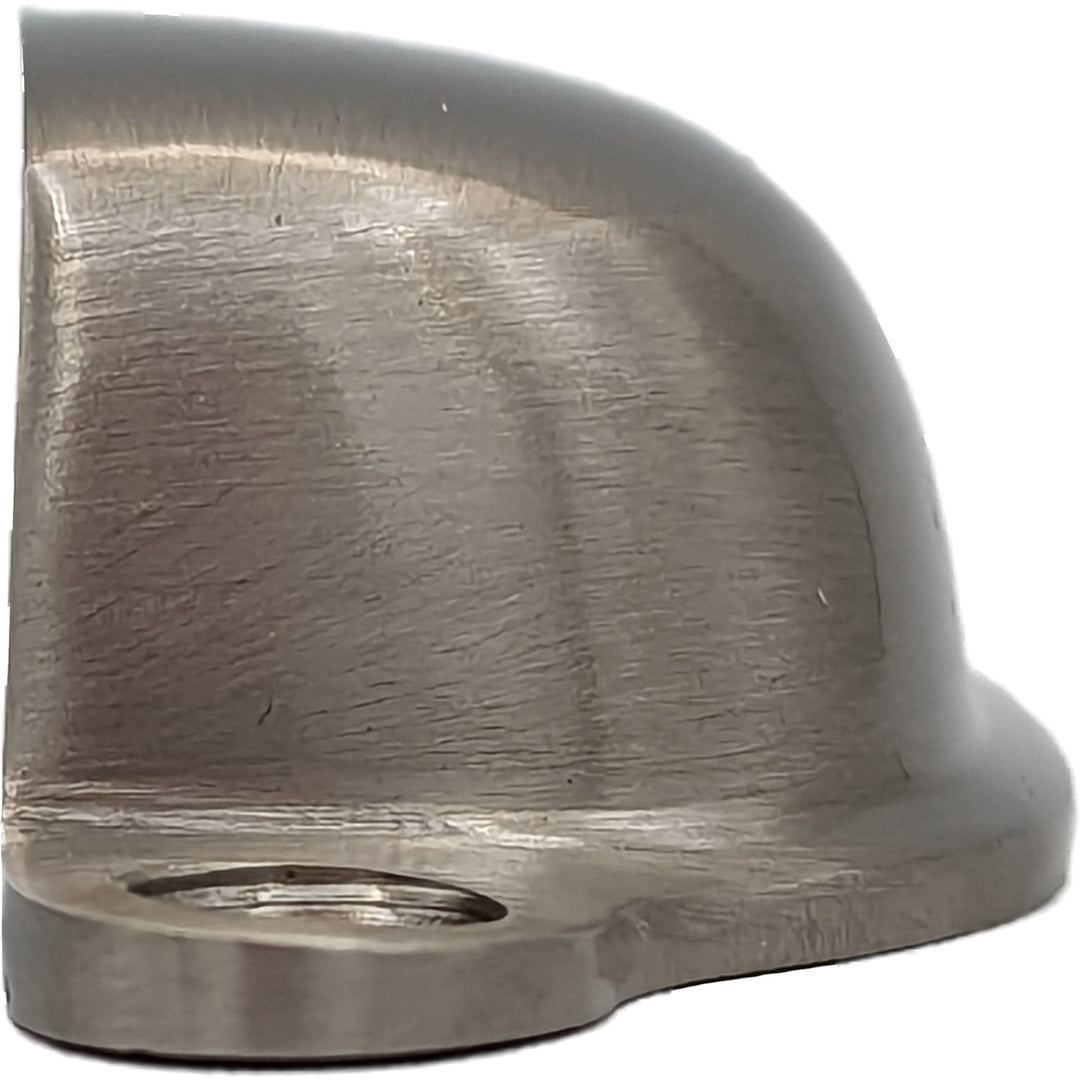 Antique Hardware 4 1/8 Inch Overall (3 1/2 Inch c-c) Solid Brass Traditional Slim Rounded Bin Pull BIN PULL