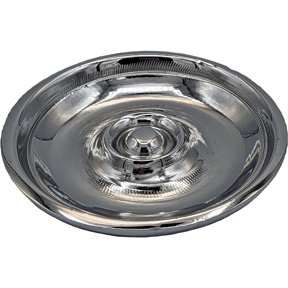 ##Antique Hardware## 2 5/8 Inch Modern Brass Round Disc Cabinet & Furniture Knob