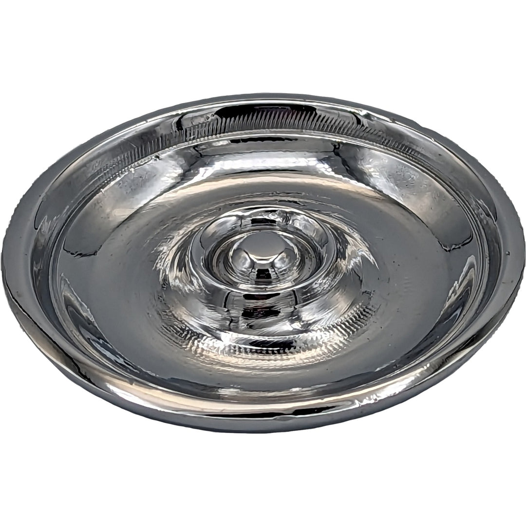 ##Antique Hardware## 2 5/8 Inch Modern Brass Round Disc Cabinet & Furniture Knob