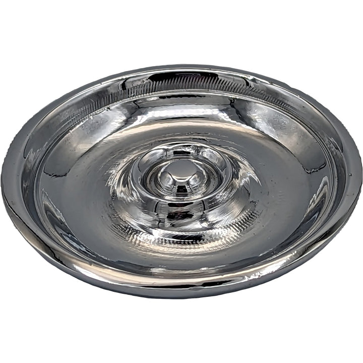 ##Antique Hardware## 2 5/8 Inch Modern Brass Round Disc Cabinet & Furniture Knob