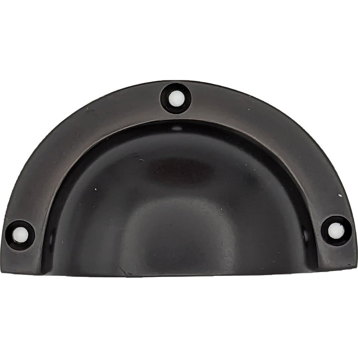 ##Antique Hardware## 3 1/2 Inch (3 Inch c-c) Solid Brass Traditional Cup Pull (Several Finishes Available)