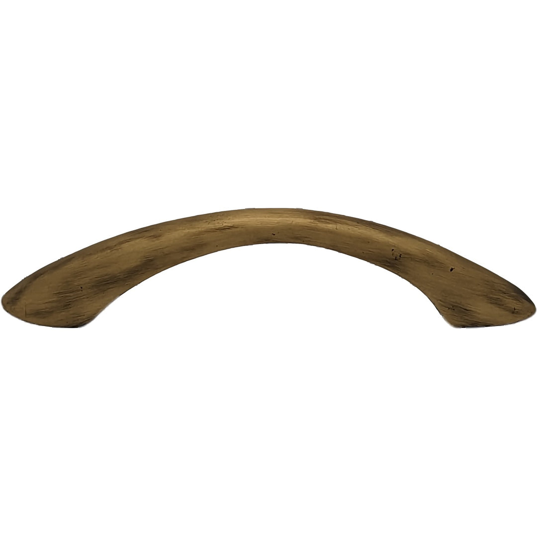 ##Antique Hardware## 4 Inch Overall (3 Inch c-c) Solid Brass Traditional Cabinet & Furniture Pull (Several Finishes Available)