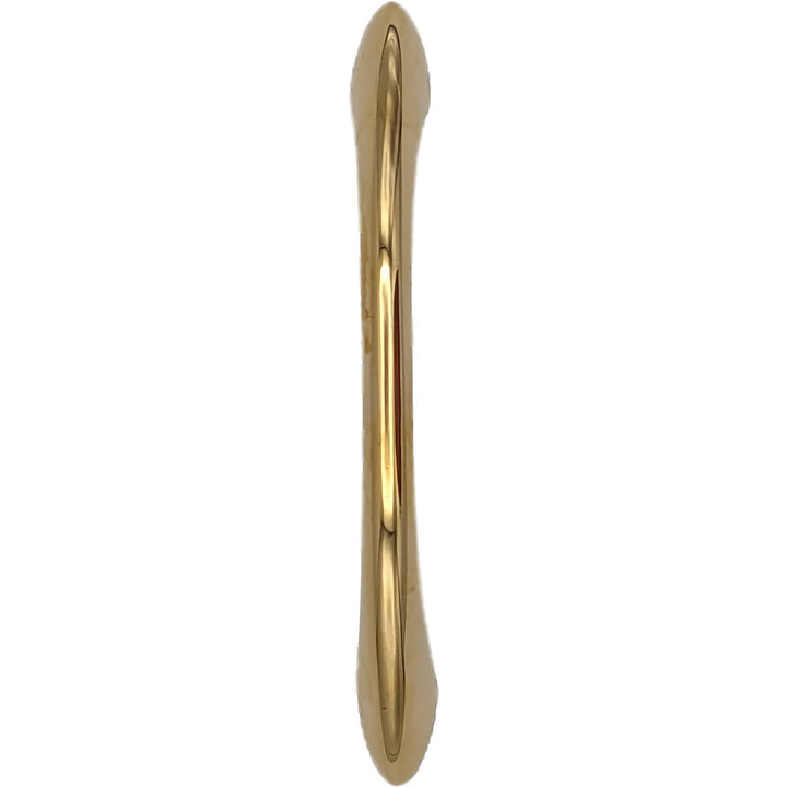 ##Antique Hardware## 5 Inch Overall (4 Inch c-c) Traditional Solid Brass Pull (Several Finishes Available)