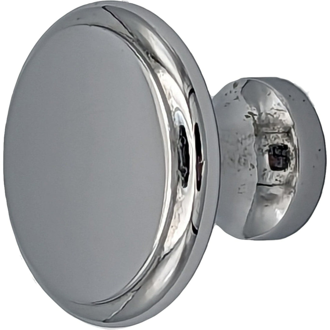 ##Antique Hardware## 1 1/4 Inch Brass Flat Top Cabinet & Furniture Knob (Several Finishes Available)