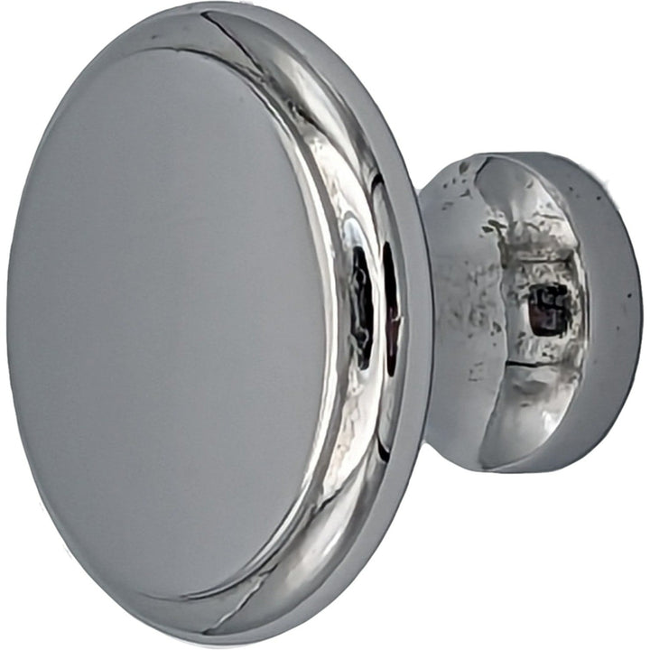 ##Antique Hardware## 1 1/4 Inch Brass Flat Top Cabinet & Furniture Knob (Several Finishes Available)