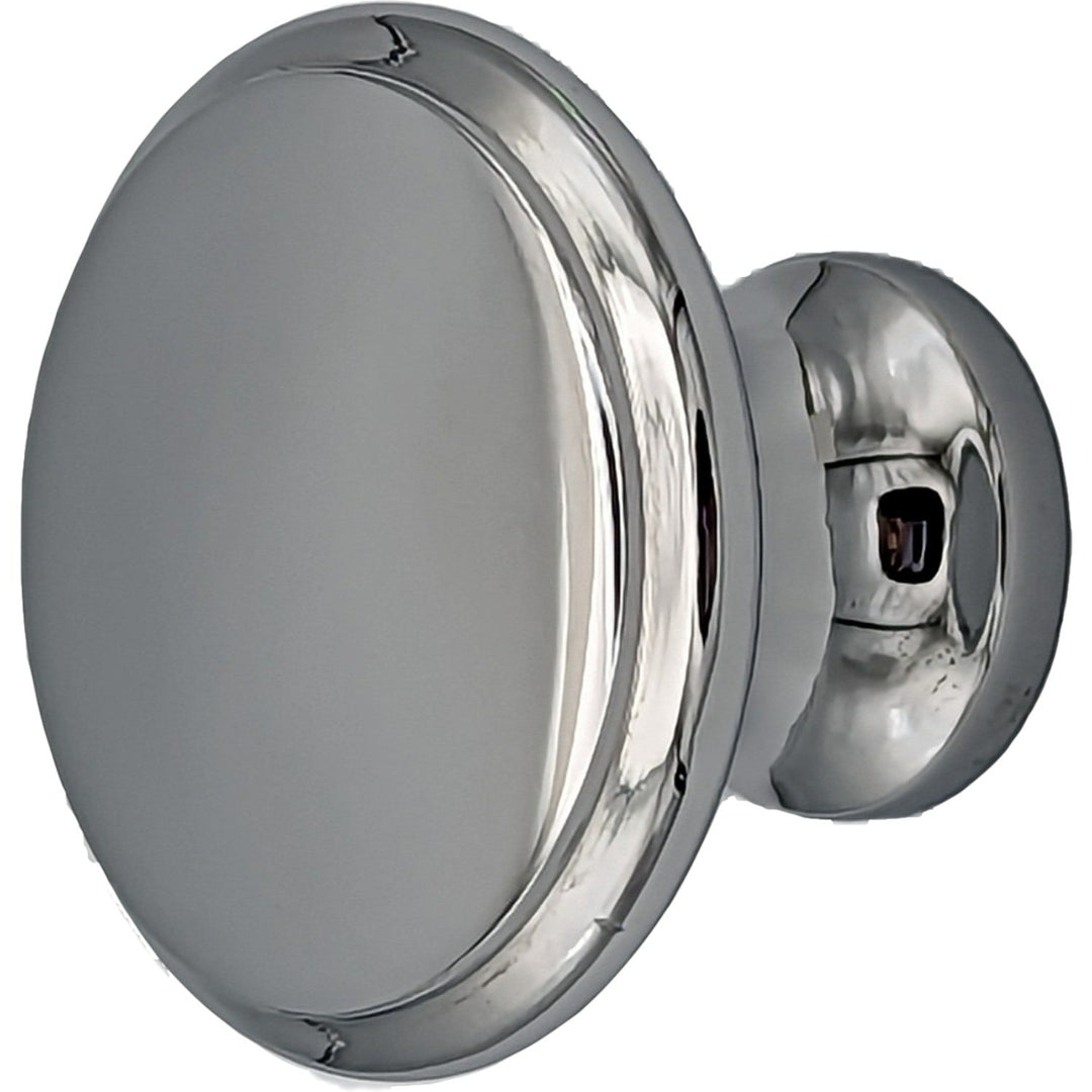 ##Antique Hardware## 1 1/2  Inch Brass Flat Top Cabinet & Furniture Knob (Several Finishes Available)