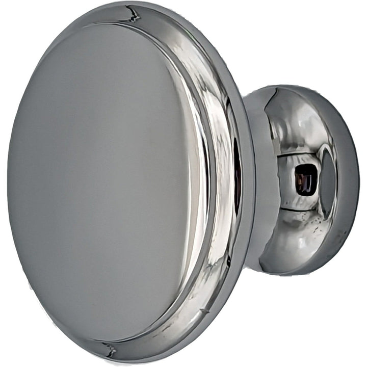 ##Antique Hardware## 1 1/2  Inch Brass Flat Top Cabinet & Furniture Knob (Several Finishes Available)